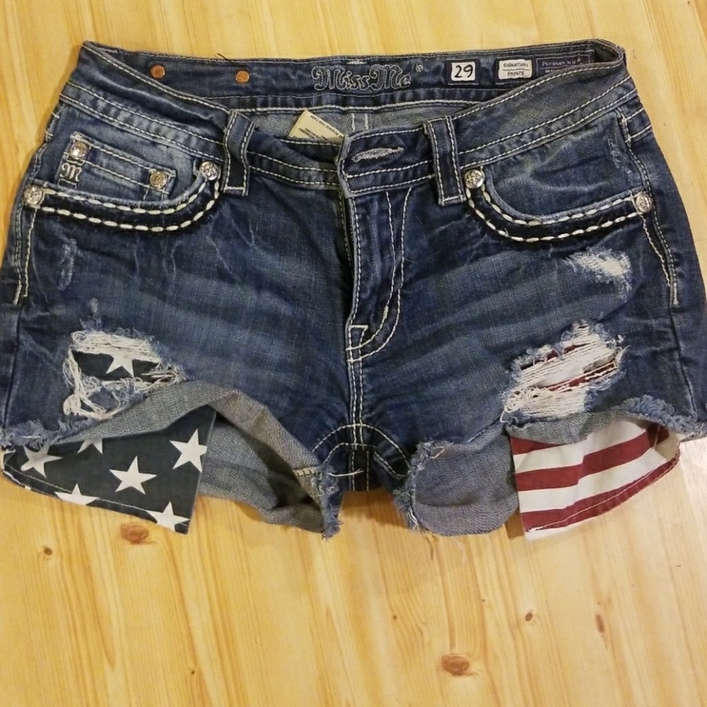 American Flag shorts